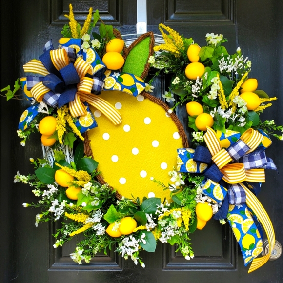 Large lemon wreath - Picture 1 of 1